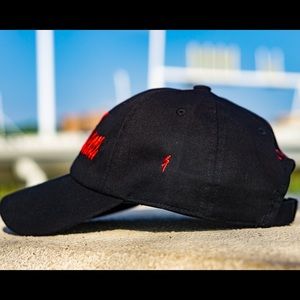 New Black Cap by Saint Tops, unisex hat.